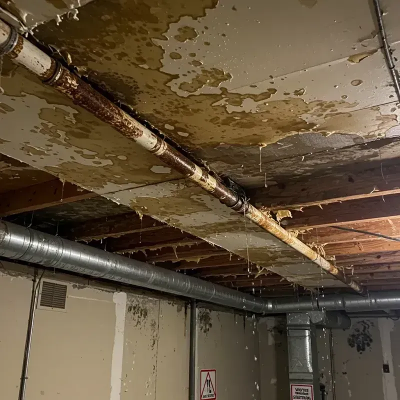 Ceiling Water Damage Repair in Hurley, WI